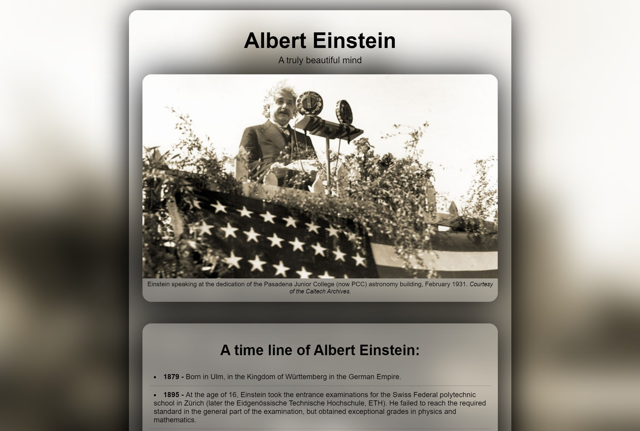 Albert Einstein
